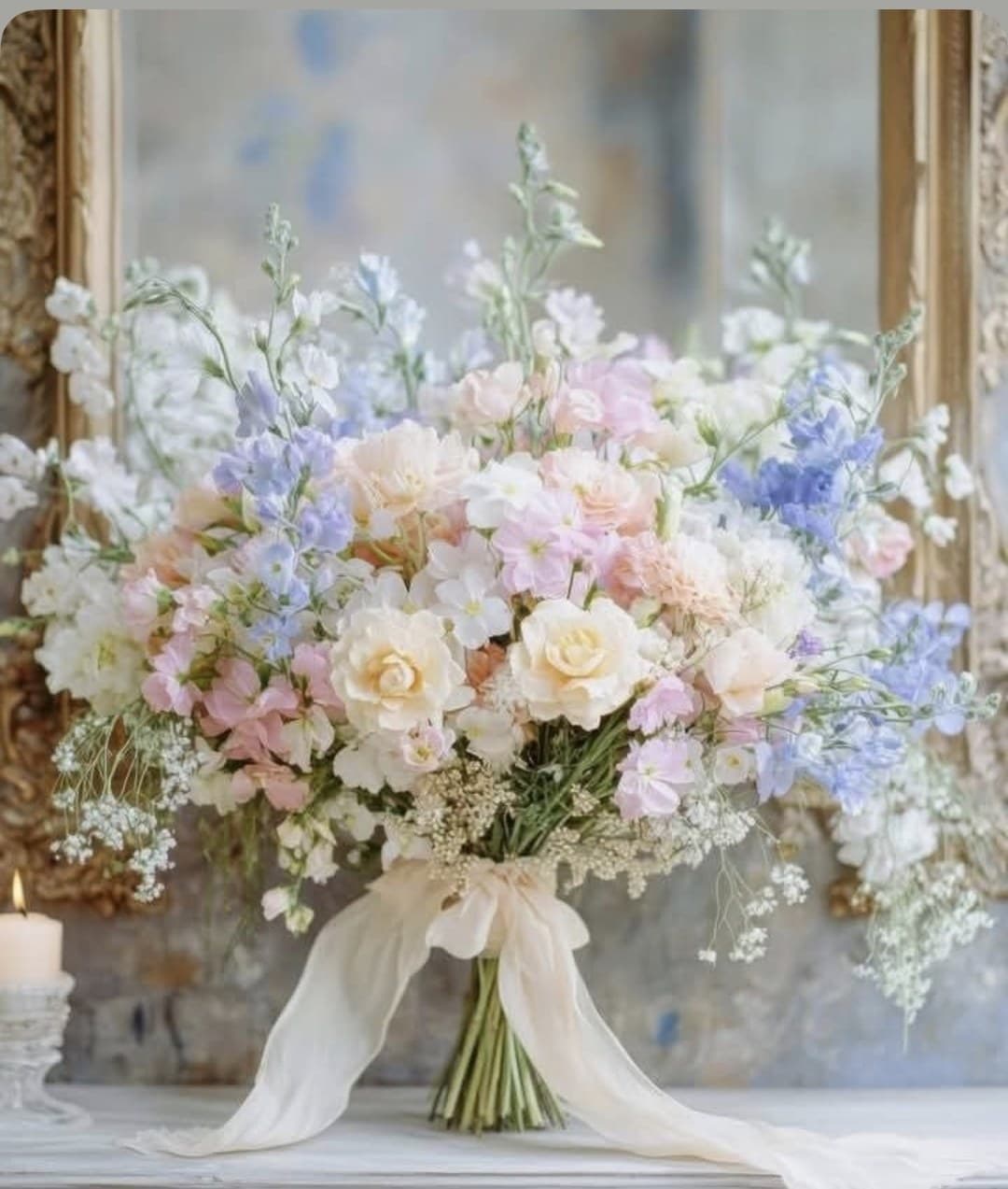 Pastel Garden Bouquet bridal bouquet — Day Dream Affairs
