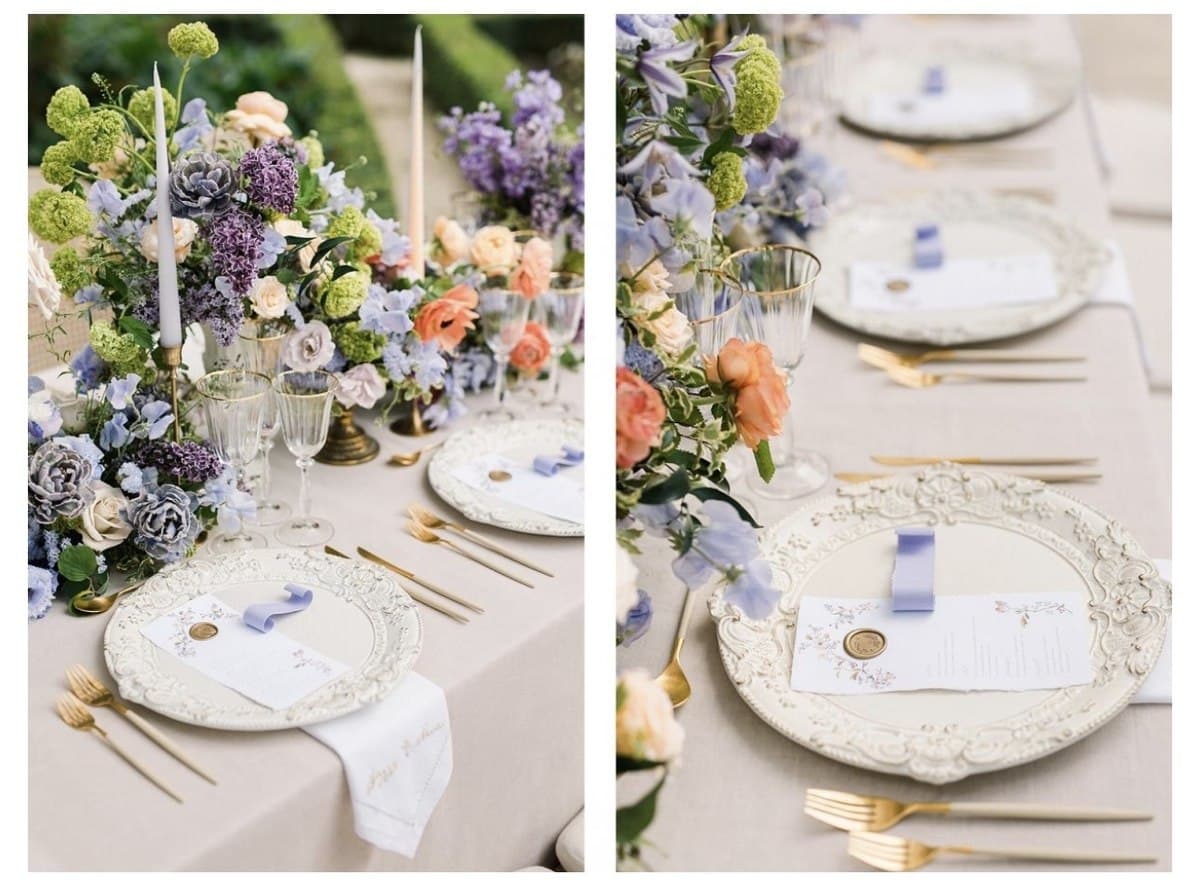 Place Setting Details — Day Dream Affairs tablescape