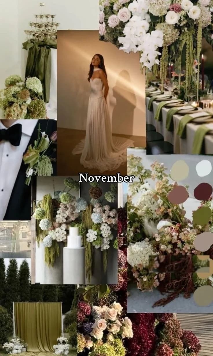 November — the Mood — Day Dream Affairs November signature blooms