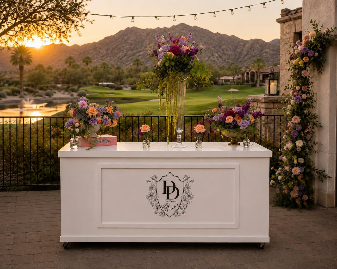 The Signature Floral Bar — Day Dream Affairs wedding florals